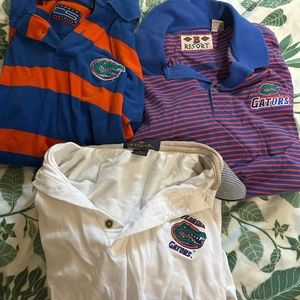 UF Vintage polos lot of 3